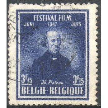 Belgium 1947 - SG1200 - 3f.15 blue - Joseph Plateau - used