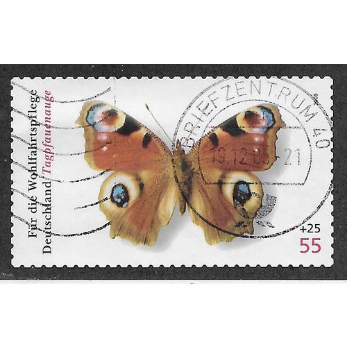 GER 2005 €0.55+25 (S/A) 'BUTTERFLIES' FINE USED (EBID60-307)