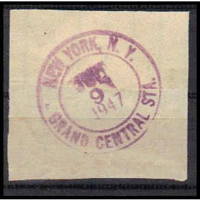 Used Revenue Cancel New York, NY. Grand Central Sta. E1062