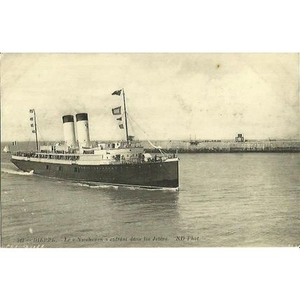 Western Railway of France SS NEWHAVEN Postcard (ND 511)