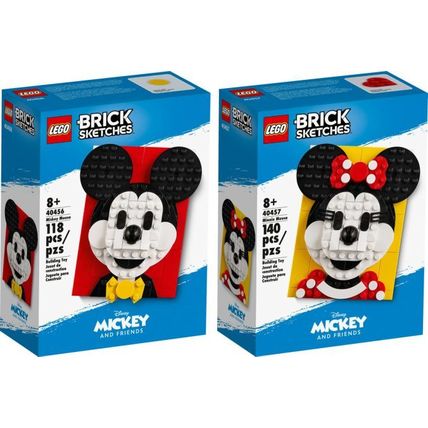 LEGO 40456 - LEGO BRICK SKETCHES - MICKEY & MINNIE MOUSE - BRAND NEW & SEALED