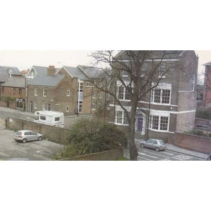 York St Maurice's Road Large Postcard