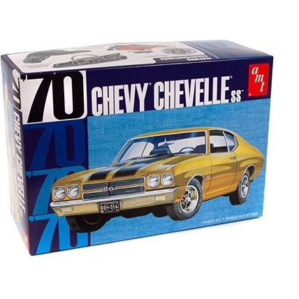 1/25 1970 Chevy Chevelle SS Plastic Model Car Kit AMT1143M