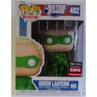 FUNKO / POP ' JUSTICE LEAGUE ' ENTERTAINMENT EXPO 2024 GREEN LANTERN figure