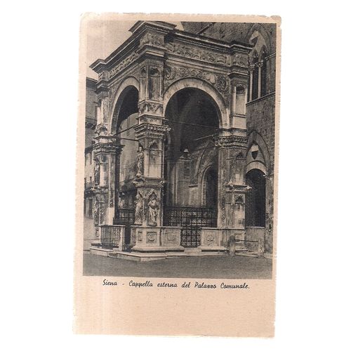SIENA vintage unused postcard (G)