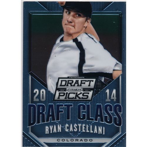 2014 Panini Prizm Perennial Draft Picks Draft Class 46 Ryan Castellani Rockies