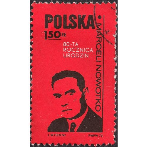 POLAND, Marceli Nowotko, red 1973, 1.50 Zl