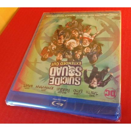 Suicide Squad (Blu-ray Disc) Extended Cut-NEW (NOT Sealed)-Free S&H w/Tracking