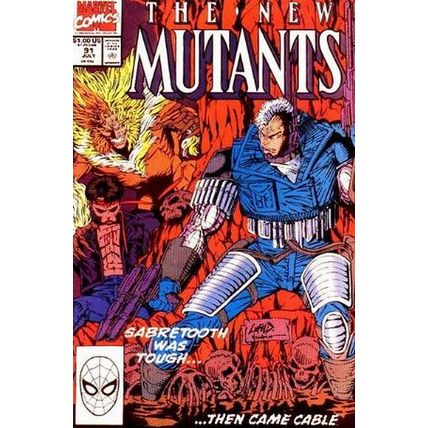 New Mutants (Vol 1) # 091 VFN MODERN AGE COMICS