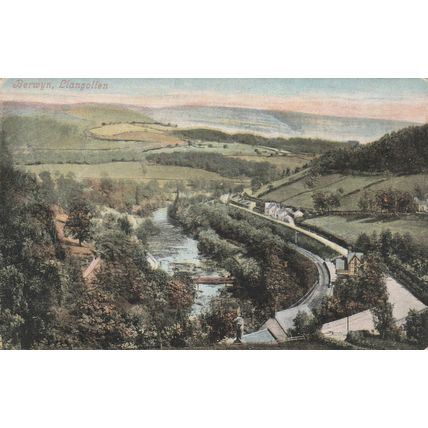 Berwyn, Llangollen Denbighshire Postcard (DEN78037)