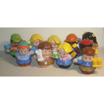 Mattel Fisher Price Little People Mixed Lot of 10 Play Figures #6