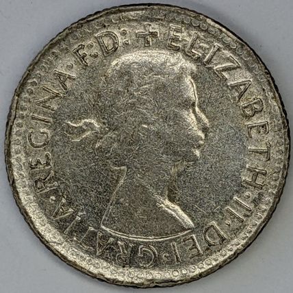 AUSTRALIA 1957 Sixpence 50% Silver (A - D)