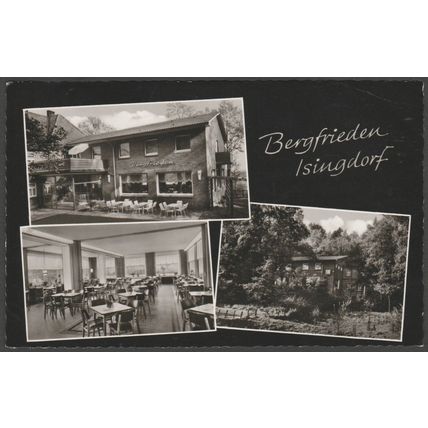 Bergfrieden, Isingdorf, Werther, 1960s - Lotar Holz Foto-AK