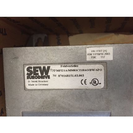 SEW-EURODRIVE MFI21A/MM03Cz18AO/BW/AFO MOVIMOT DRIVE,BJ