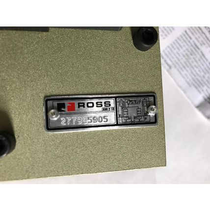 NEW ROSS 2778C5905 PILOT OPERATED CHECK VALVE. 3/4"NPT, 120VAC,EP