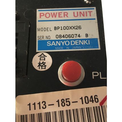 KAWASAKI SANYO DENKI BP100XX26 POWER UNIT,H8762-01005,CO