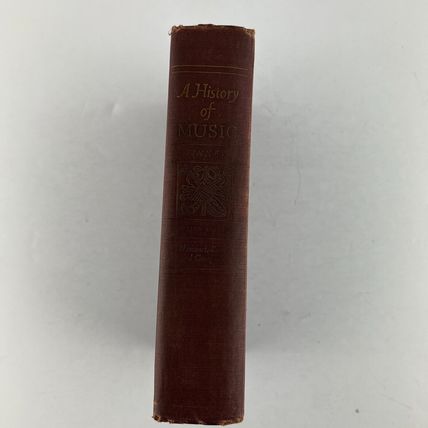 A History of Music: Revised Edition Hardcover 1947 by Theodore M Finney