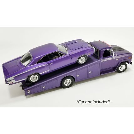 1/18 ( IB ) 1970 DODGE D-300 RAMP TRUCK - PLUM CRAZY
