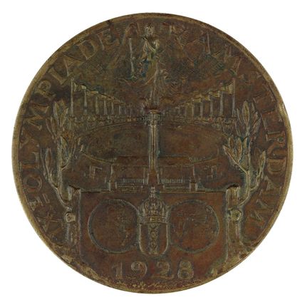 Penning Johannes Cornelis Wienecke : IX Olympische Spelen Amsterdam, 1928