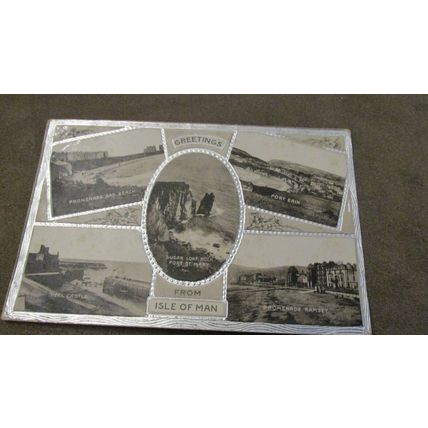 1925 fr Postcard - Greeting / Scenes - Isle of Man