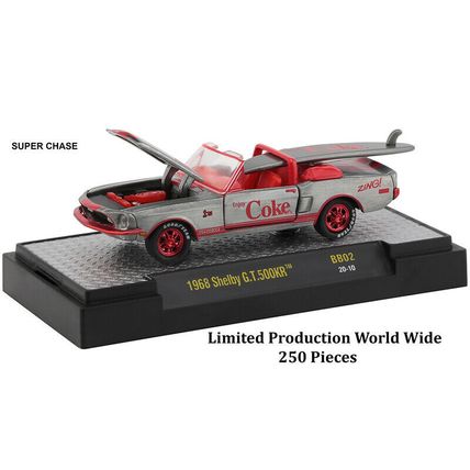 "Coca-Cola Bathing Beauties" Set of 3 Cars with Surfboards Release 2 Limited ...