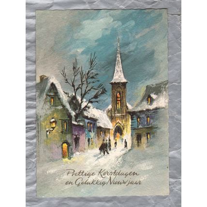 Prettige Kerstdagen en Gellukkig Nieuwjaar - Holland - Postally Used