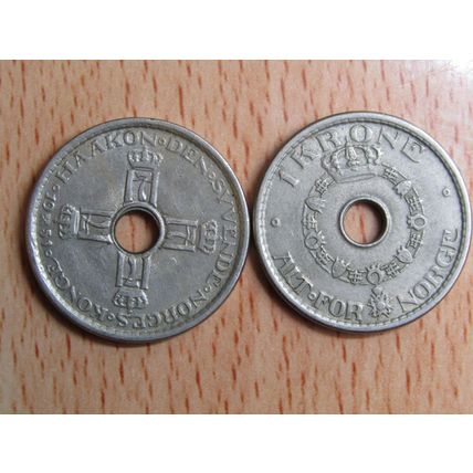 Norway 1951 1 Krone Coin