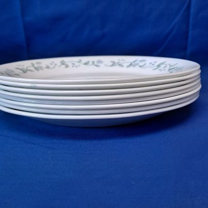 Vintage 8 CORELLE By Corning COUNTRY COTTAGE 6 3/4" BREAD & Butter PLATE Dessert