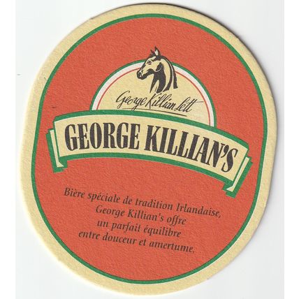 BEER MAT - LETTS BREWERY (IRELAND) (EXPORT TO FRANCE) - (Cat No 005) - (1996)