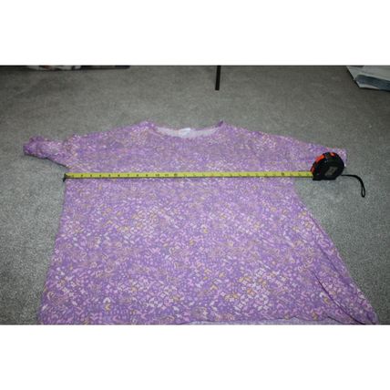 Womens Tunic Top X-Large LulaRoe Shirt Tunic Size XL Violet Color short Sleeve