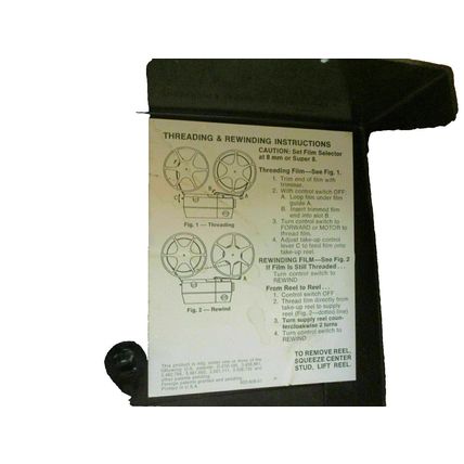 Vintage Anscovision Dual 8 Movie Projector Memory Master 2 Dual Automatic