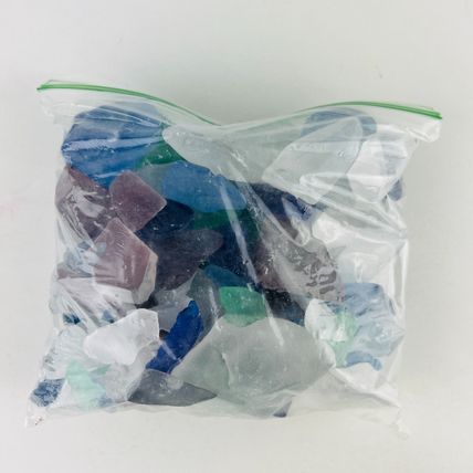 Bag Multi-Color Rough Cut Translucent Lava Rocks Gems Stones for Vase Accents