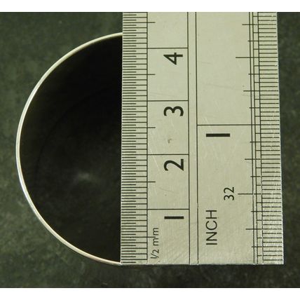 Vintage Solid Sterling Silver Unengraved Serviette Napkin Ring 1945 By Viners