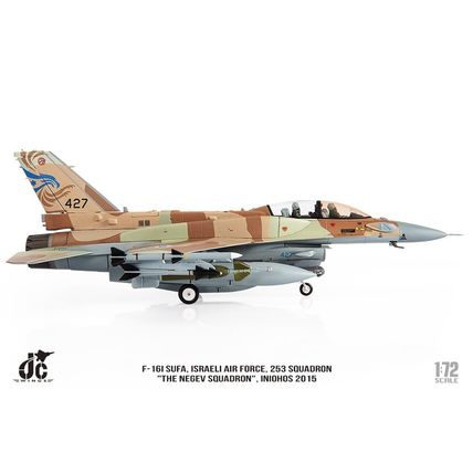 F-16I SUFA ISRAELI AIR FORCE, THE NEGEV SQUADRON - JC WINGS JCW72F16012 1/72
