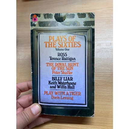 1981 "PLAYS OF THE SIXTIES" 4 DRAMA PLAYS PAPERBACK BOOK (P2)