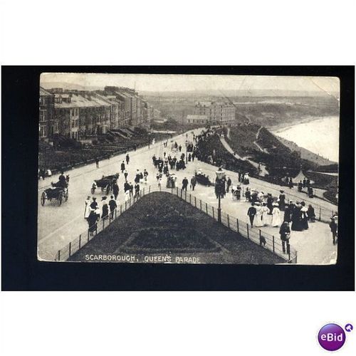 Yorkshire SCARBOROUGH Queens Parade Postcard by Queen Series