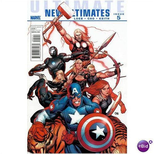 Ultimate New Ultimates (2010) #5 Marvel Comics Captain America Thor Ka-Zar