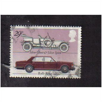 1982 GB BRITISH MOTOR CARS 29P F/U SG1201
