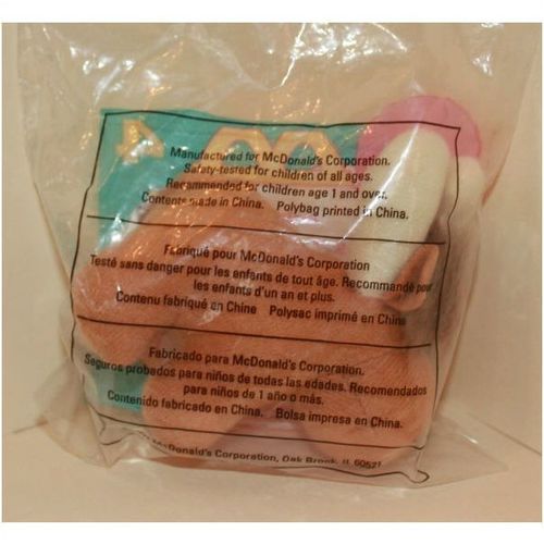 1997 McDonalds Animal Pals #4 Moose Mint in Package