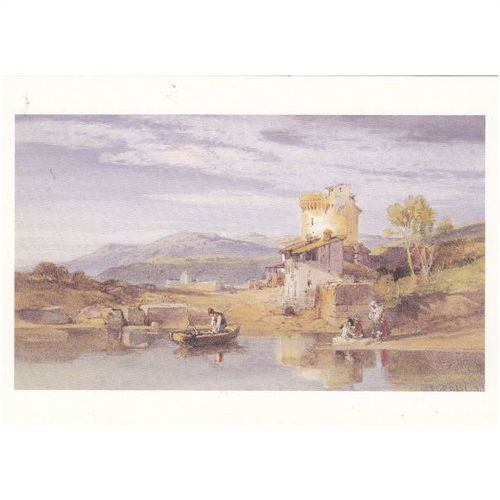 Colour Postcard - The Roman Campagna by William Leighton-Leitch