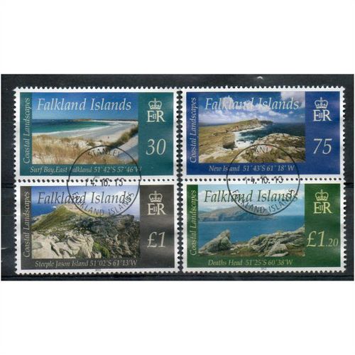 FKL 2012 (SET) 'COASTAL LANDSCAPES' (4v)FINE USED (EBID29-422)