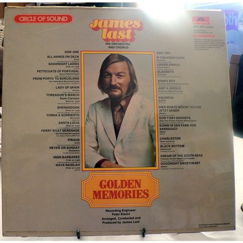 James Last His Orchestra & Chorus - Golden Memories - 1973 - Polydor 2371472