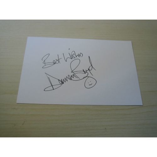 Darren Boyd (Spy) hand signed RARE *FREE POST*