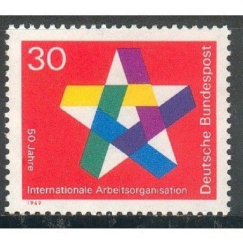 Germany 1969 - SG1486 - 50th Anniv of ILO (unused)