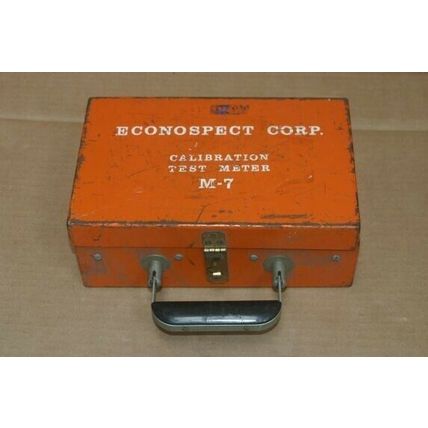 ECONOSPECT M-7 Calibration Test Meter MAGNETIZING AMPERES METER M7