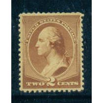 210 2c George Washington Almost Very Fine MHR C0072