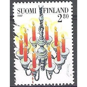 Finland 1997 Michel 1412 O Cote (2013) 0.70 Euro Noël Eglise de Petäjävesi