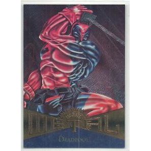 MARVEL METAL card # 92 DEADPOOL