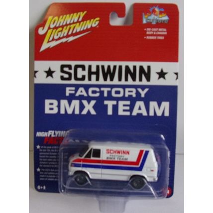 JOHNNY LIGHTNING ' POP CULTURE ' SCHWINN 1976 CHEVY G20 VAN (2022)