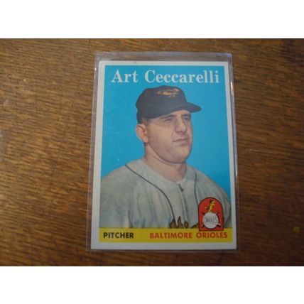 1958 Topps, 4-Cards #'s 171, 181, 191, 296, Nice Cards